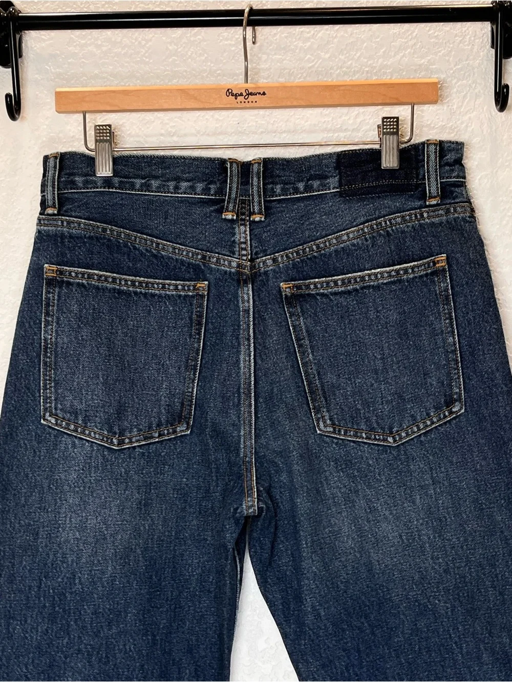 Alexa Chung for Madewell High-Rise Straight Jean in Allendale Wash size 27